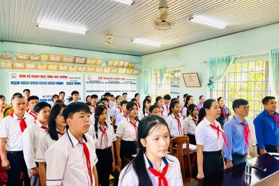 Đại hội liên đội THCS Nguyễn Bỉnh Khiêm năm học 2026 – 2027